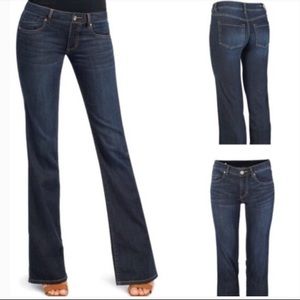 CAbi Jeans, slim bootcut, medium wash regular length